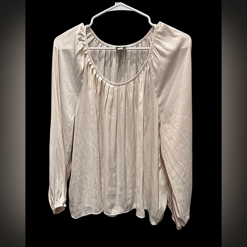 A New Day Cream Blouse XL